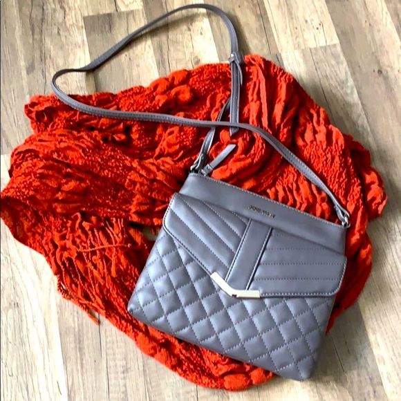 Gray Nine West Purse - Picture 1 of 5